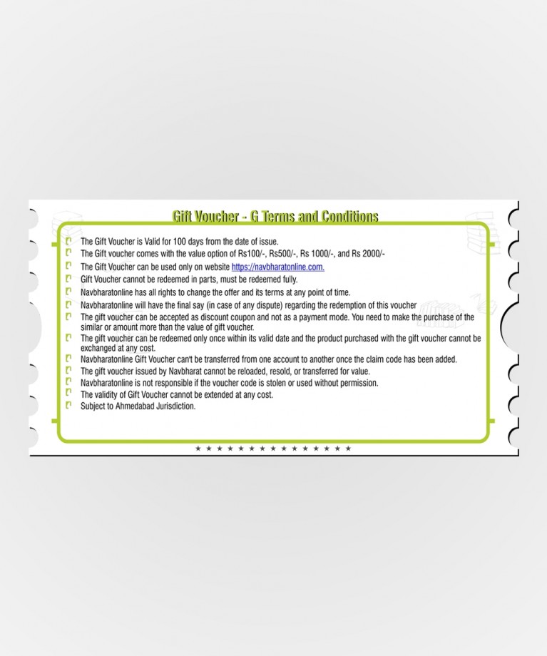 Navbharat Gift Voucher - G